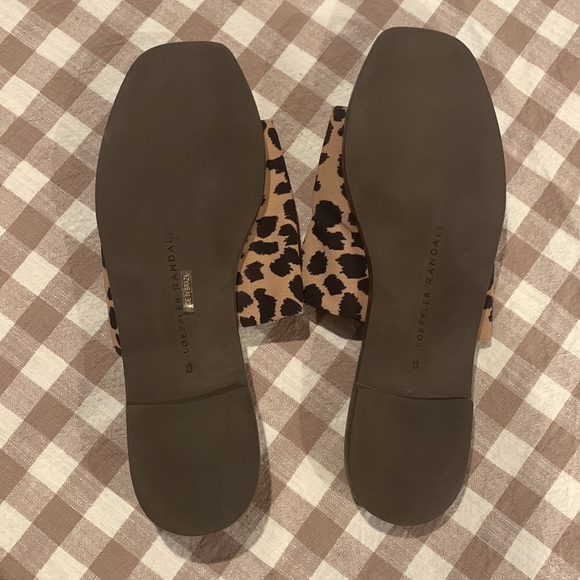 NWOT Loeffler Randall Daria Leopard Slide - Picture 6 of 6